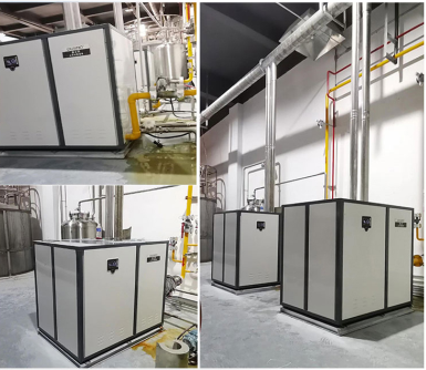 江蘇某大型醫藥公司低氮冷凝模塊爐案例